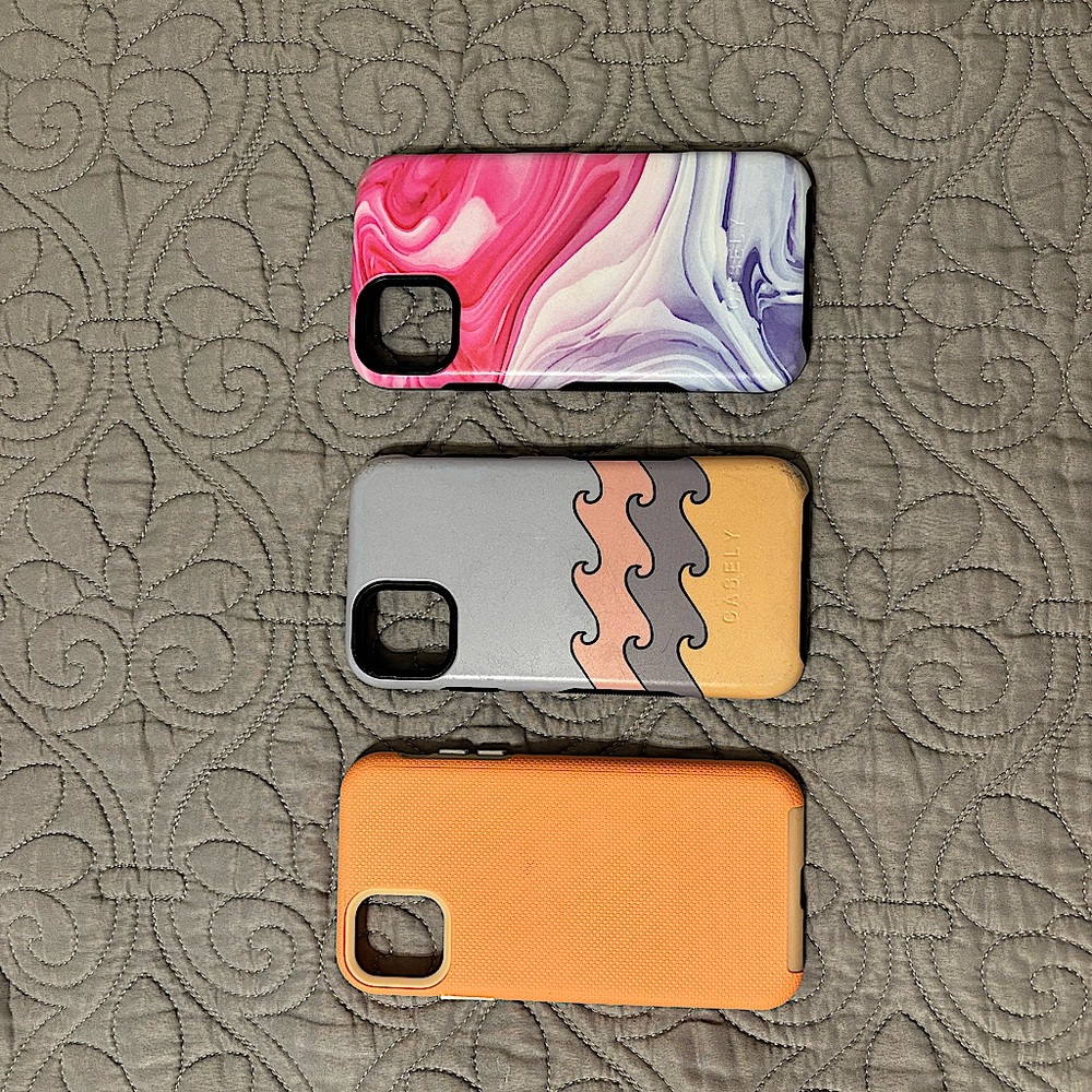 Three IPhone 11 cases
